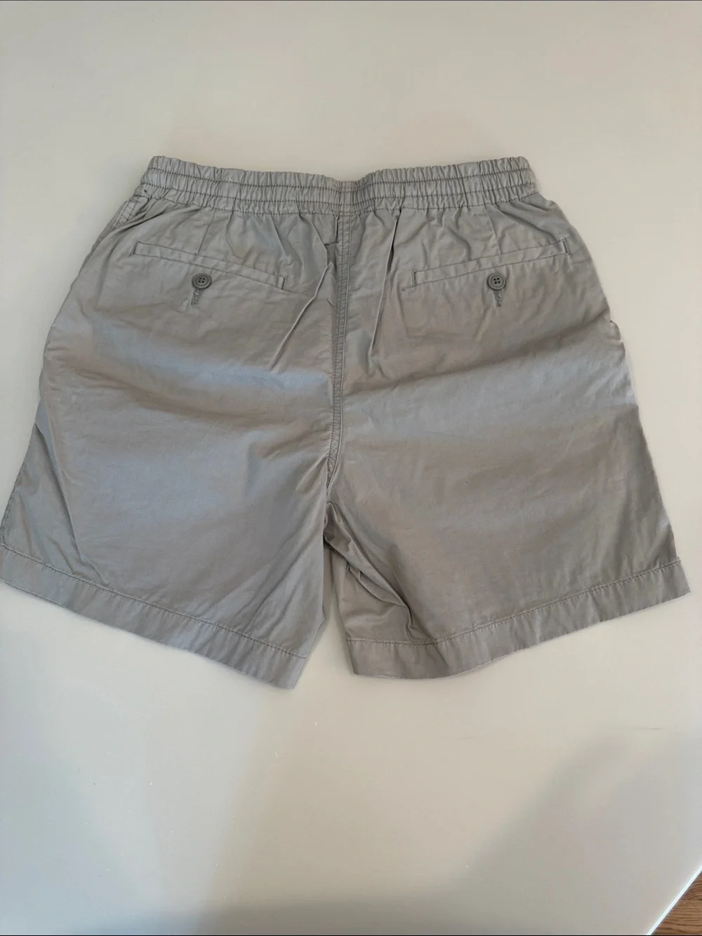 J. Crew Gray/Tan Drawstring Casual Shorts